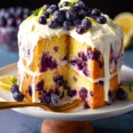 Lemon Blueberry Cake First Image