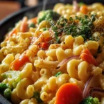 One Pot Veggie Mac and Cheese First Image