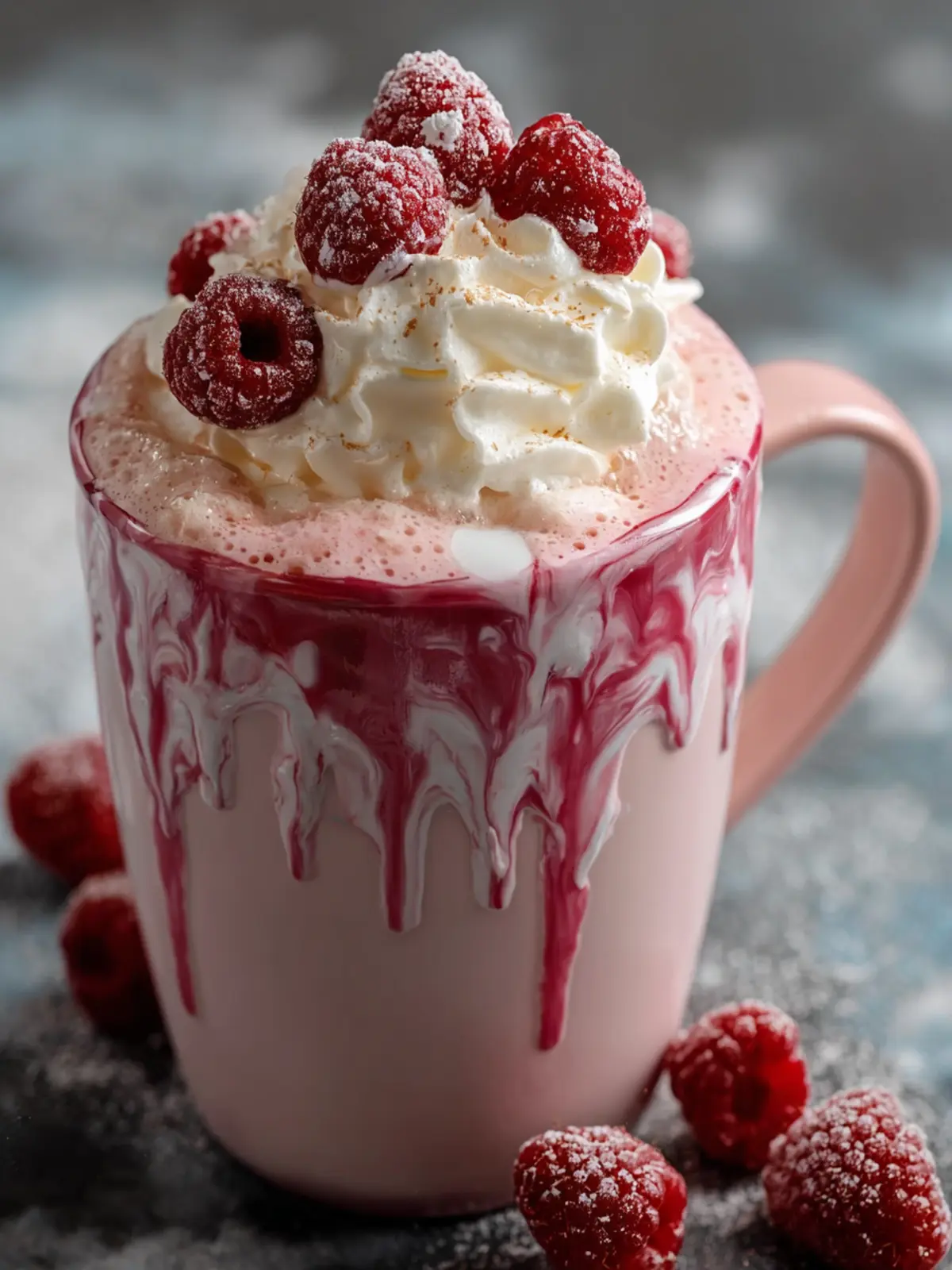 Raspberry White Hot Chocolate First Image