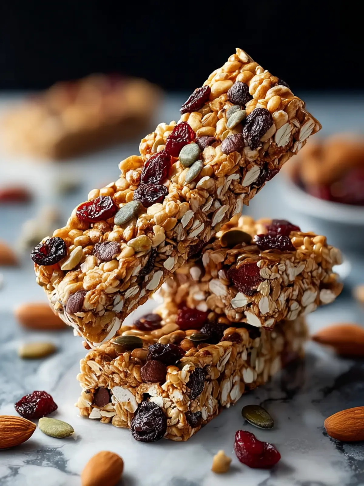The Best Healthy Homemade Granola Bars First Image