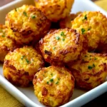 Cheesy Baked Cauliflower Tots First Image