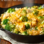Cheesy Chicken Broccoli & Rice Skillet First Image