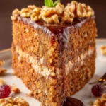 Date and Walnut Cake First Image