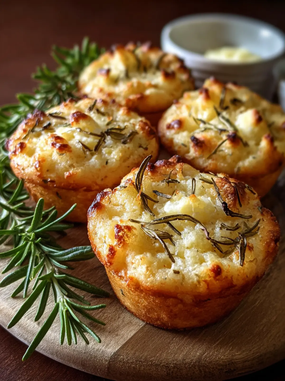 Garlic Rosemary Focaccia Muffins: The Best Homemade Delight