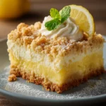 Lemon Cream Cheese Dump Cake First Image