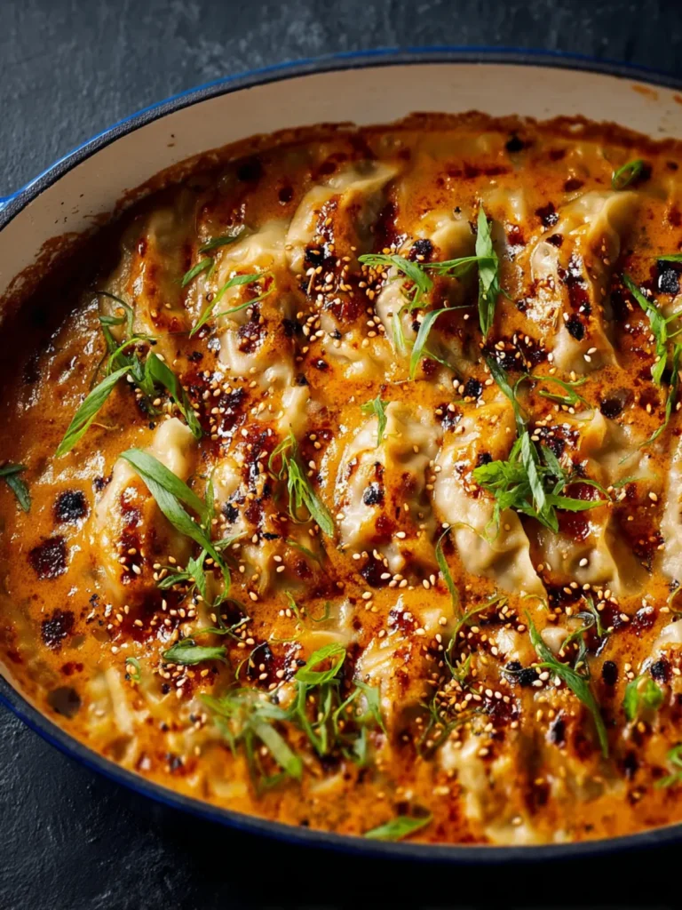 One Pan Dumpling Bake First Image