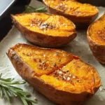 Perfect Roasted Sweet Potato Halves, Oven Baked First Image