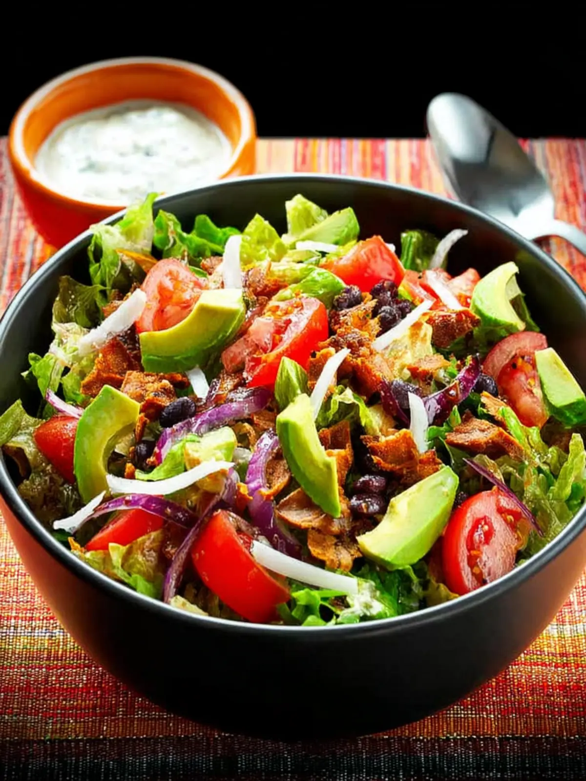 Vegetarian Taco Salad First Image