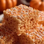 pumpkin spice rice krispie treats First Image