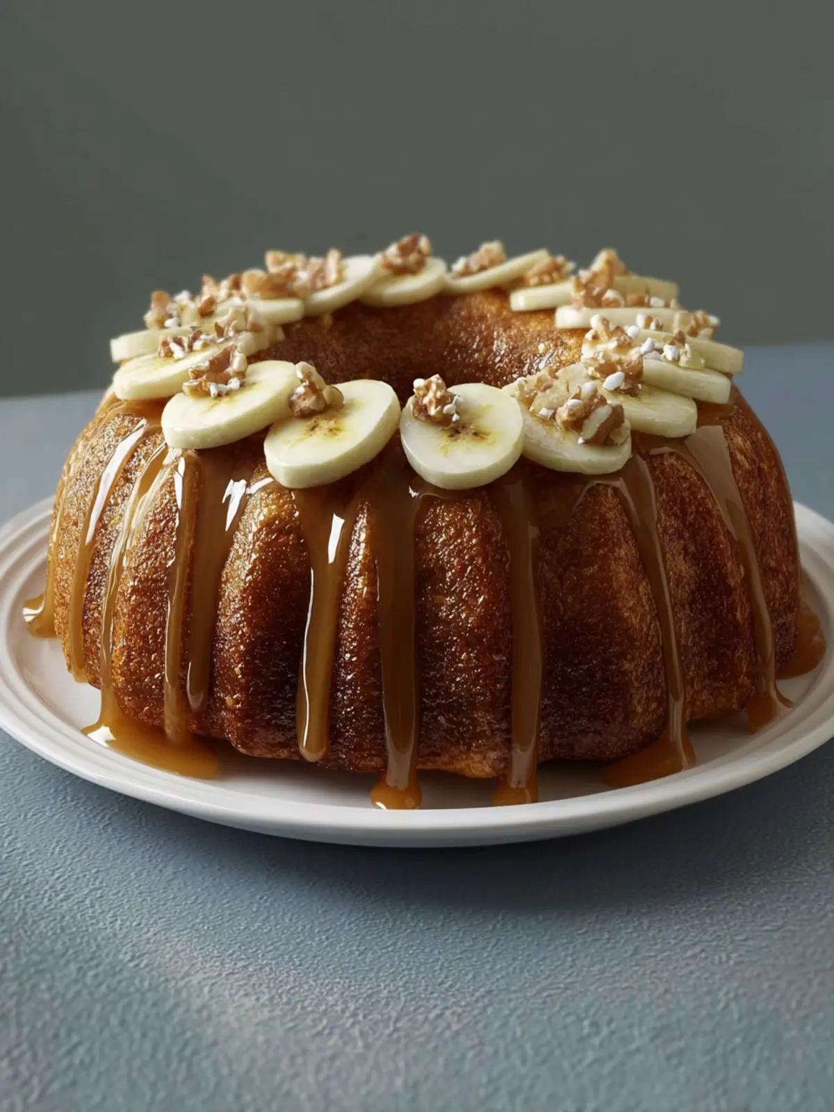 Banana Bundt Cake First Image