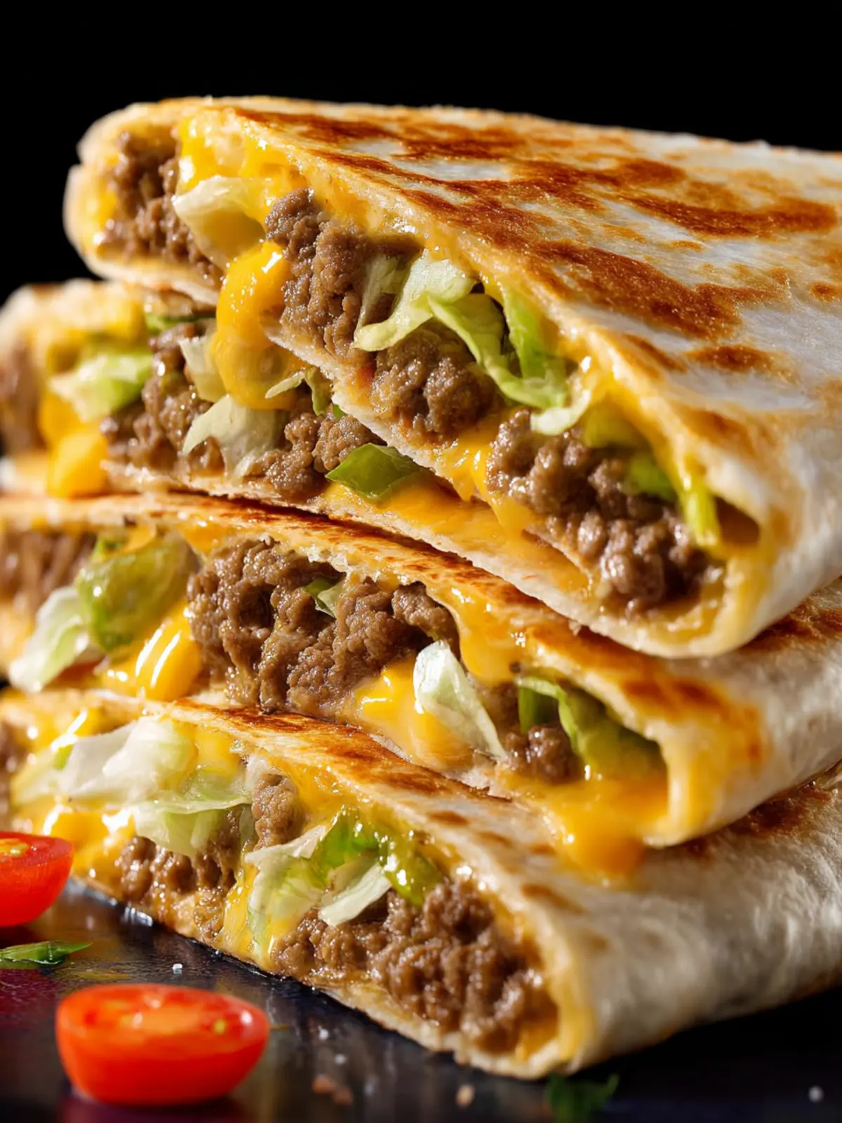 Big Mac Quesadilla First Image