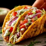 Smashed Chicken Tacos First Image