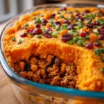ground turkey sweet potato casserole First Image