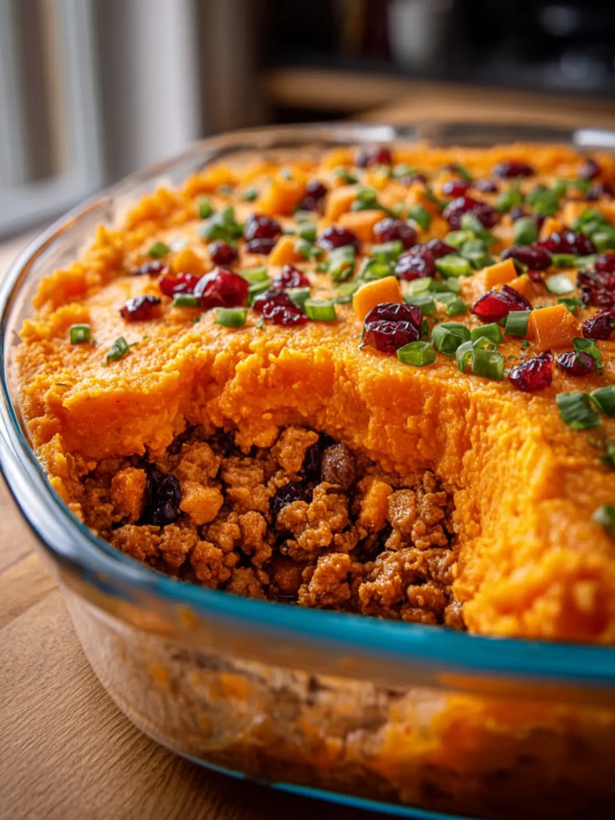 ground turkey sweet potato casserole First Image