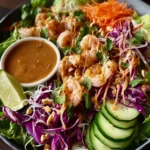 spring roll salad peanut dressing First Image