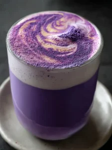 ube latte sweet potato First Image
