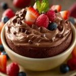 Chocolate Cake Fruit Dip First Image