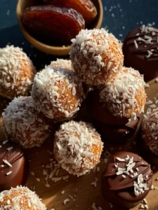 Coconut Date Energy Balls First Image