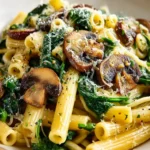 Creamy Spinach Mushroom Pasta You’ll Want Every Night First Image