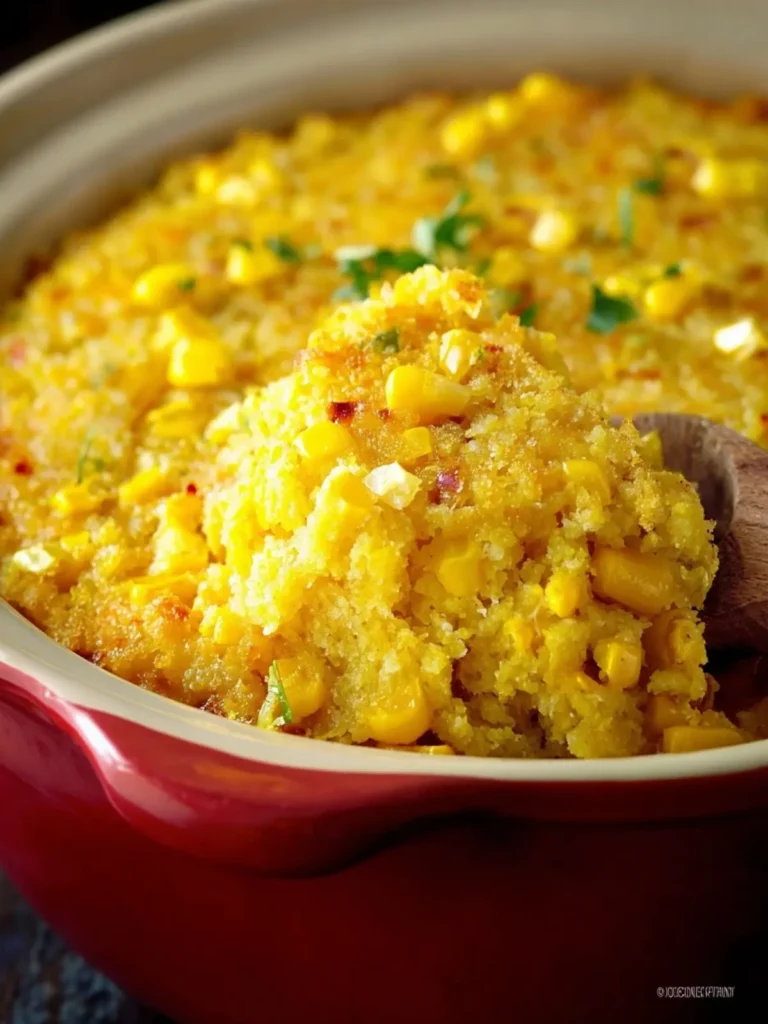 Crockpot Corn Casserole Recipe First Image