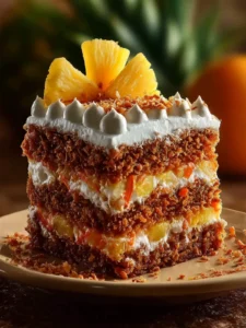 Hawaiian Carrot Pineapple Cake First Image
