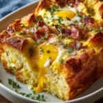 Homemade Egg And Cheese Strata First Image