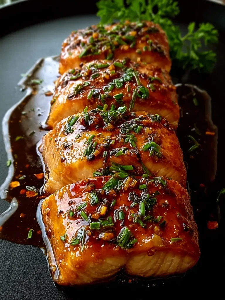 Maple Glazed Baked Salmon First Image