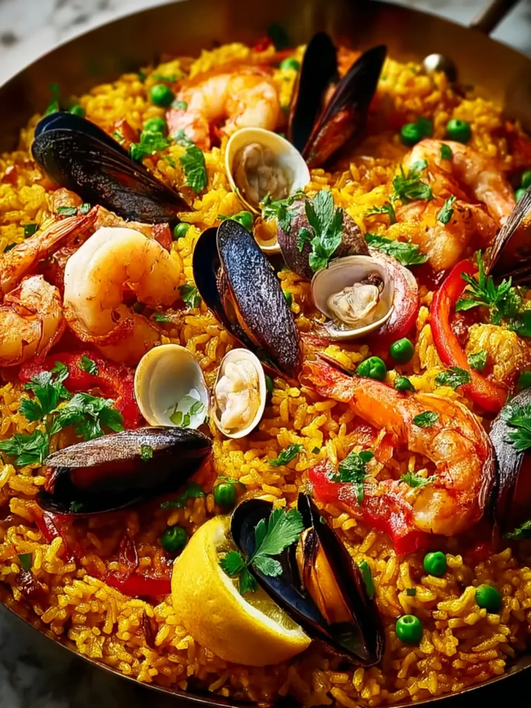 One-Pan Seafood Rice Recipe: A Quick Taste of the Sea First Image